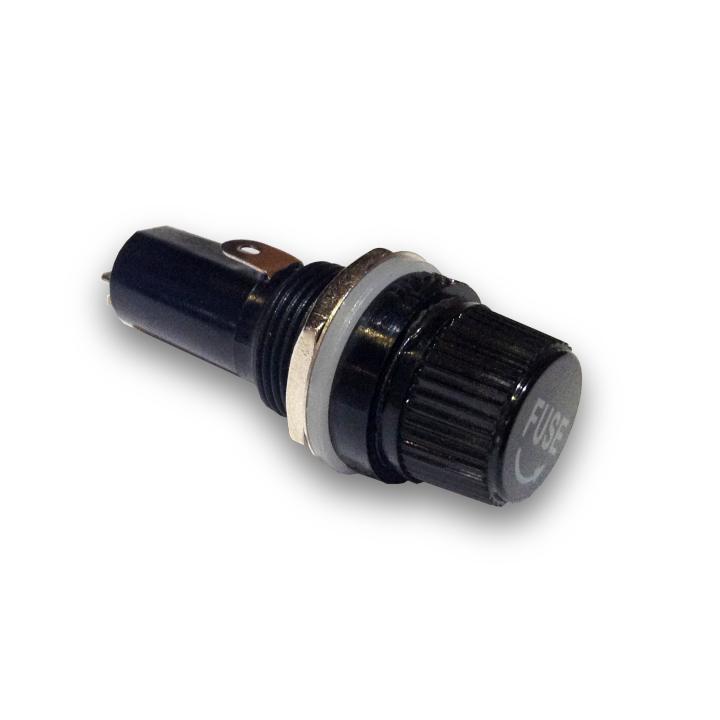 Portafusibles para montaje en superficie, 6.3x32mm