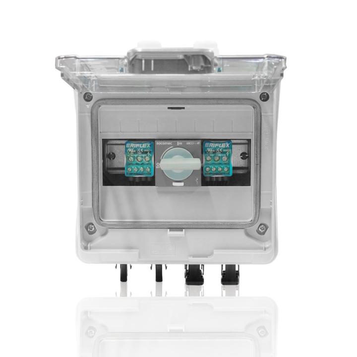 Paralleling box 2-3-4-5 inputs with DC isolator