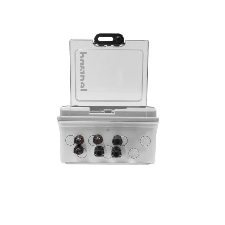 Coffret de mise en parallèle 2-3-4-5 entrées avec sectionneur DC