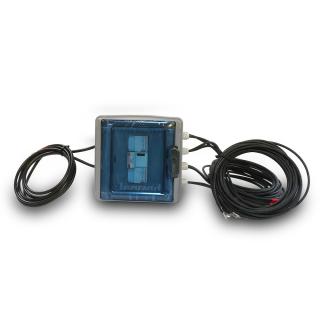 Paralleling box with 4 sets of batteries