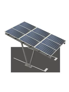 Carport photovoltaïque simple