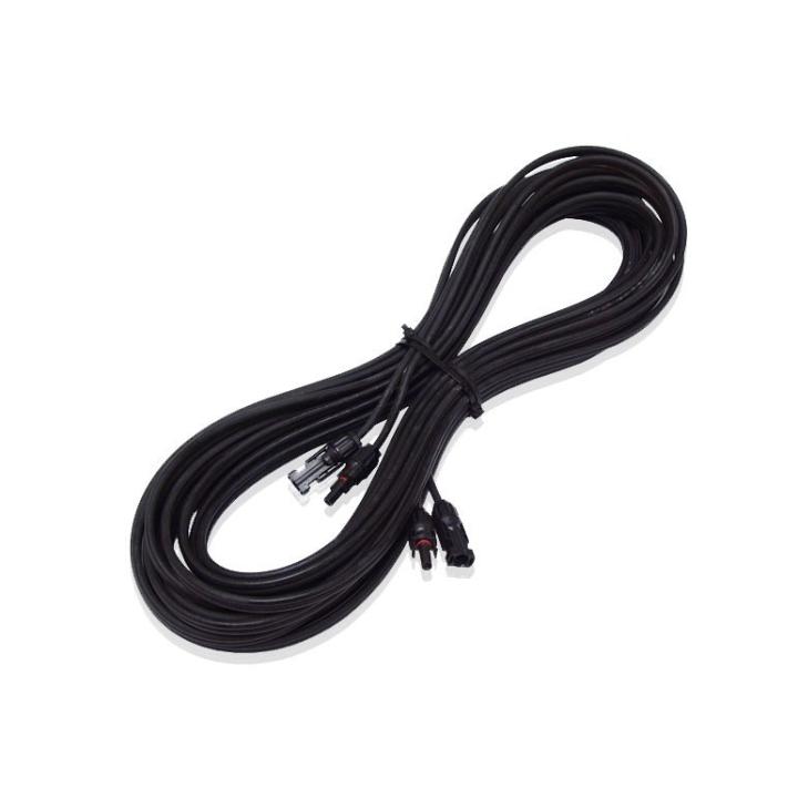 Alargador de cable solar 2X4mm² + Tipo MC4
