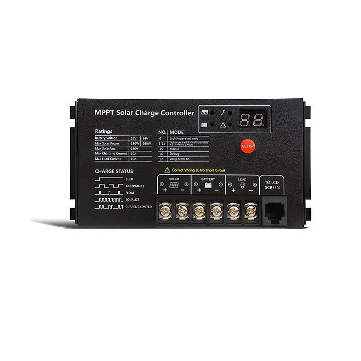 Zonneregelaar MPPT 20A SRNE