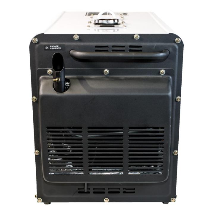 6,5kW DG-7800SE geluidgedempte mono generatorset