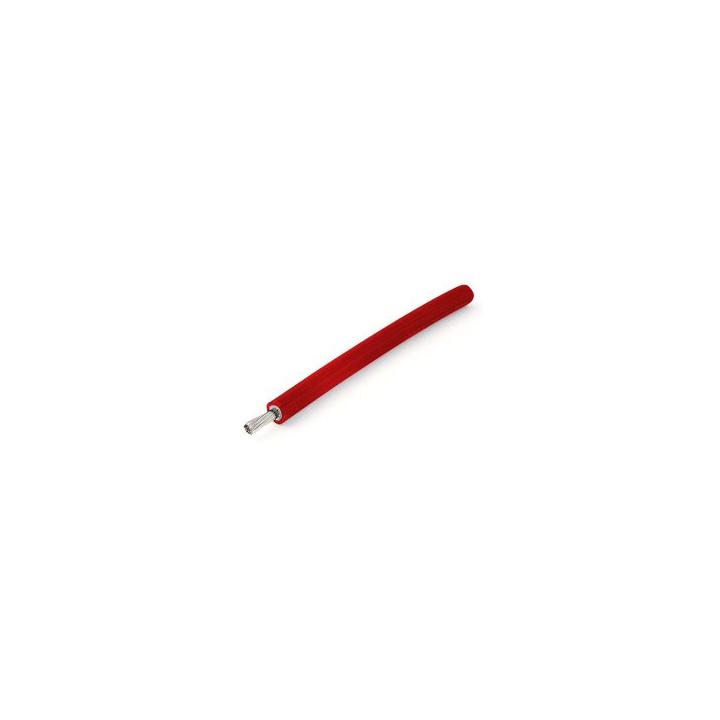 Cable solar rojo 1X4mm2 (vendido por metro)