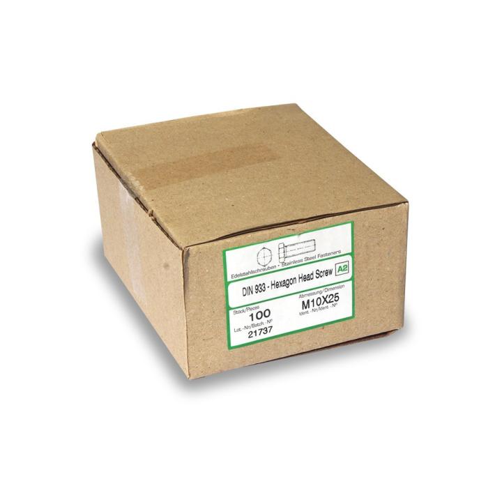 Boulon tête hexagonal M8x25 1 pièce