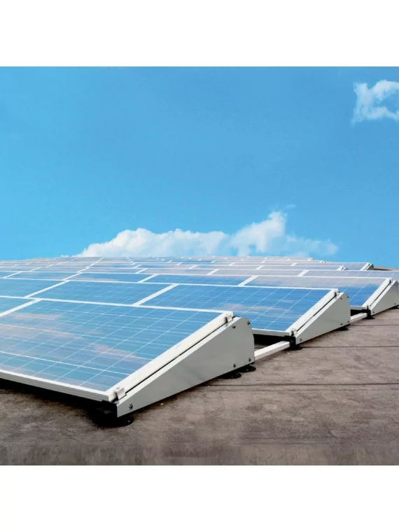 Estructura para instalar paneles solares