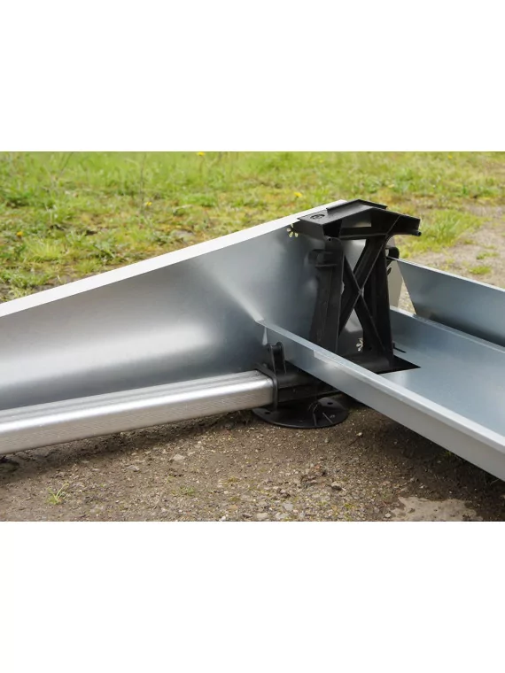 Structuur voor het installeren van zonnepanelen