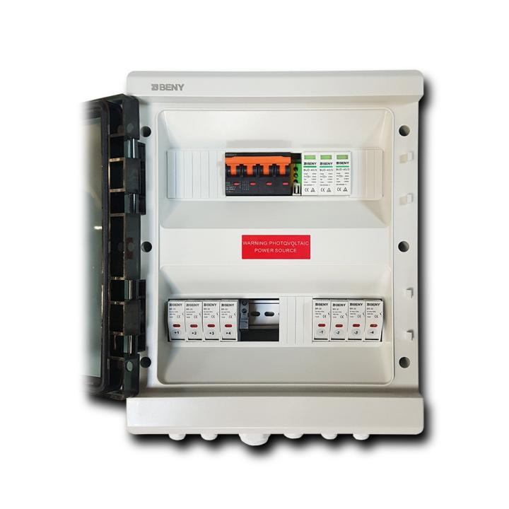 5-input paralleling box with surge arrester and disconnector + 2m 16² cable