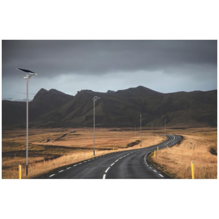 Solar Street Light - 100w Standalone LED - 30W Panel