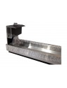 Fastener for trapeze light corrugated sheet metal + NVT end plate