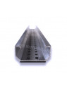 Fastener for corrugated sheet metal trapeze light+clame milieu NVT
