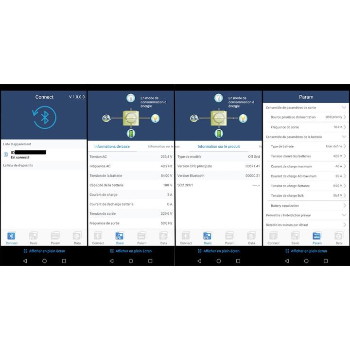 Inversor híbrido WKS EVO 5 kVA 48V