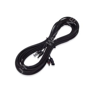 Alargador de cable solar 2X4mm² + Tipo MC4