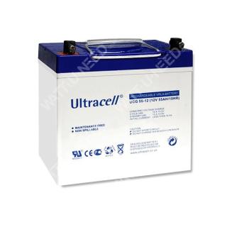 Ultracell 12V 55Ah GEL-Batterien
