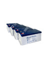 4X Batteries GEL 12V 200Ah