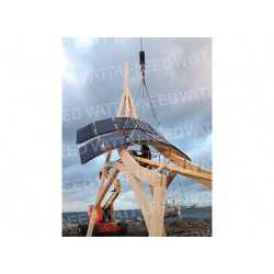 Girafe 2.0 centrale éolienne et solaire hybride InnoVentum