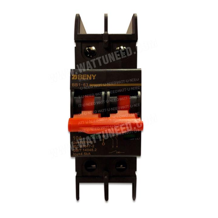 Circuit breaker DC 10A - 600V DC 