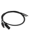 2X4mm2 solar cable with Type MC4
