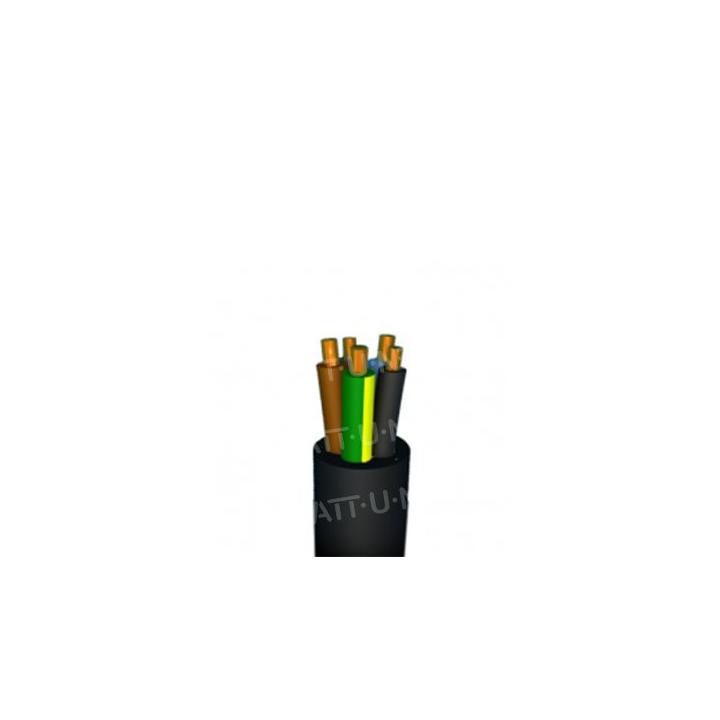H05RR-F 4G0,75mm² - 1m supple cable