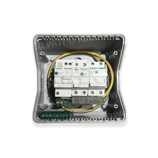 Coffret parafoudre avec sectionneur à 2 entrées