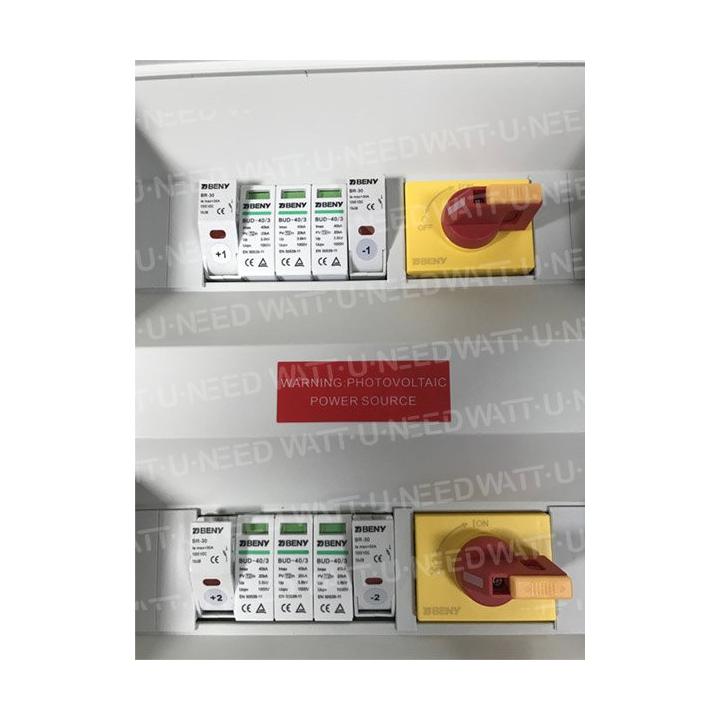 Coffret parafoudre 32A DC double ZJBENY