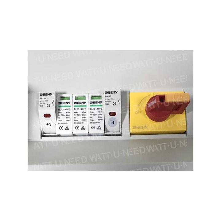 Coffret parafoudre 32A DC double ZJBENY