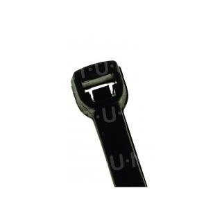 Colliers 300X4,8 mm noir(100 pièces)