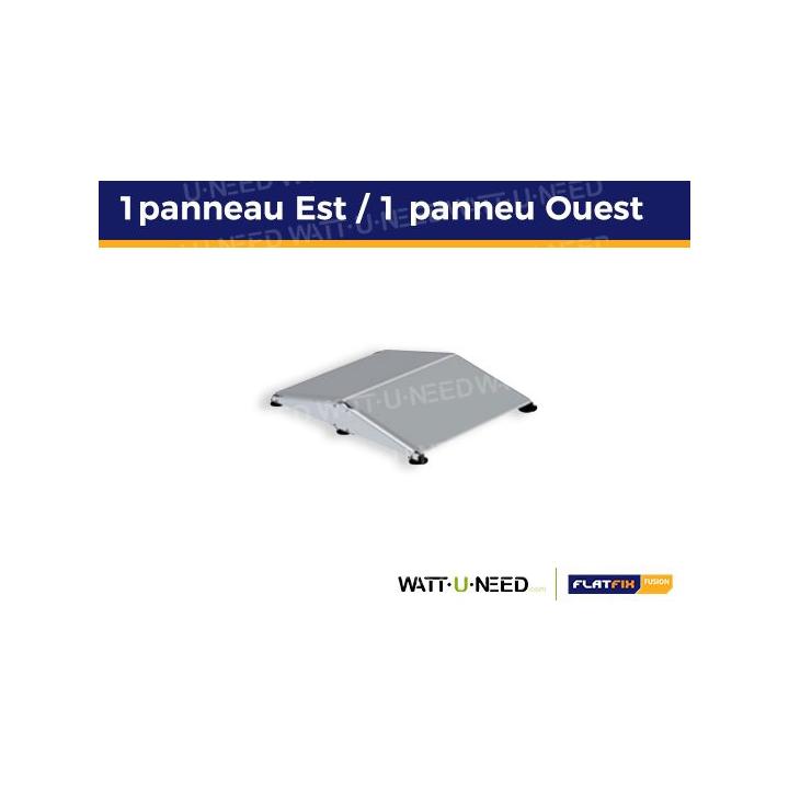 Système de montage pour toitures plates FlatFix Est-Ouest