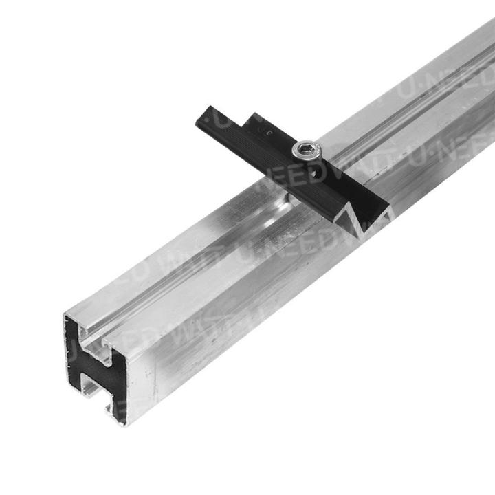 Rail en aluminium 35x40 pour fixation de panneaux solaires