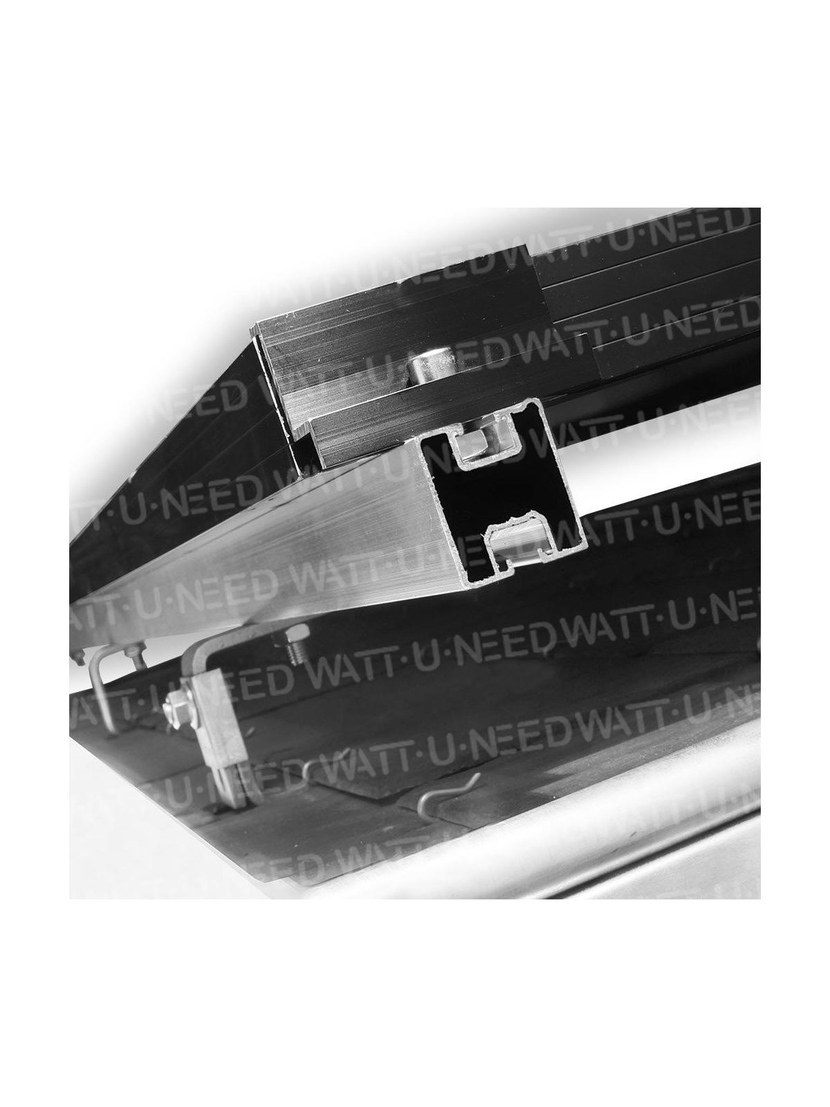 100X Crochet de fixation réglable pour ardoises 