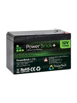 Batería de litio PowerBrick+ 12V 7,5Ah PB+12/7.5