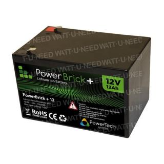 Batería de litio PowerBrick+ 12V 12Ah