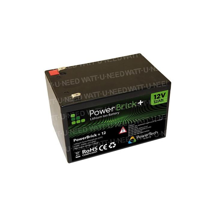 Batería de litio PowerBrick+ 12V 12Ah