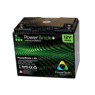 Batterie lithium PowerBrick+ 12V 45Ah