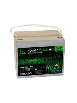 Batterie lithium PowerBrick+ 12V 100Ah PB+12/100
