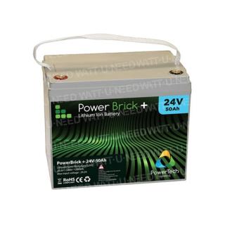 Batería de litio PowerBrick+ 24V 50Ah