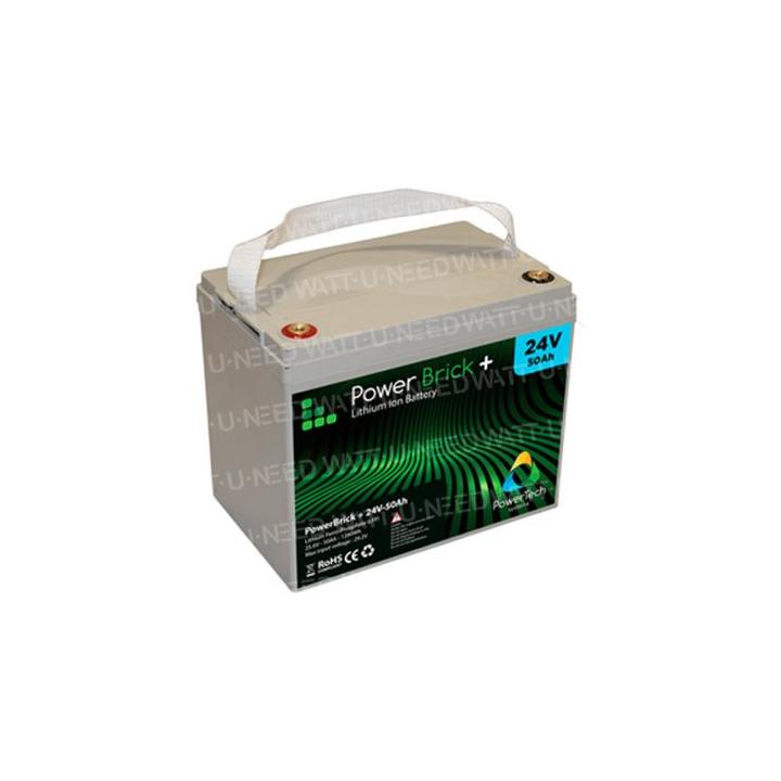 PowerBrick+ 24V 50Ah lithium accu
