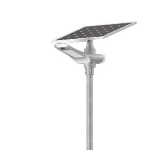 Lampadaire solaire - LED autonome 100w - panneau de 30W