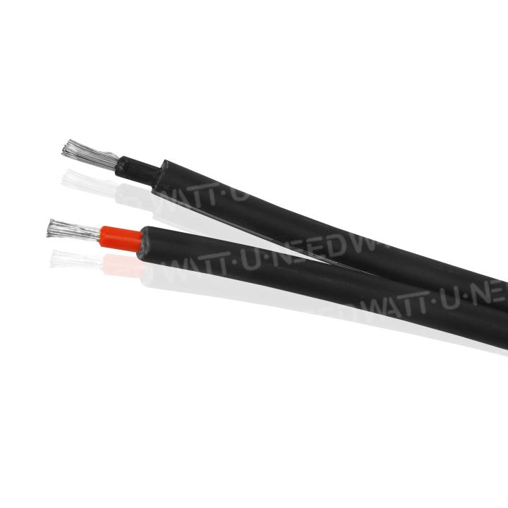 Cable solar 2X4mm2 con Tipo MC4 (vendido por el medidor - 20m)