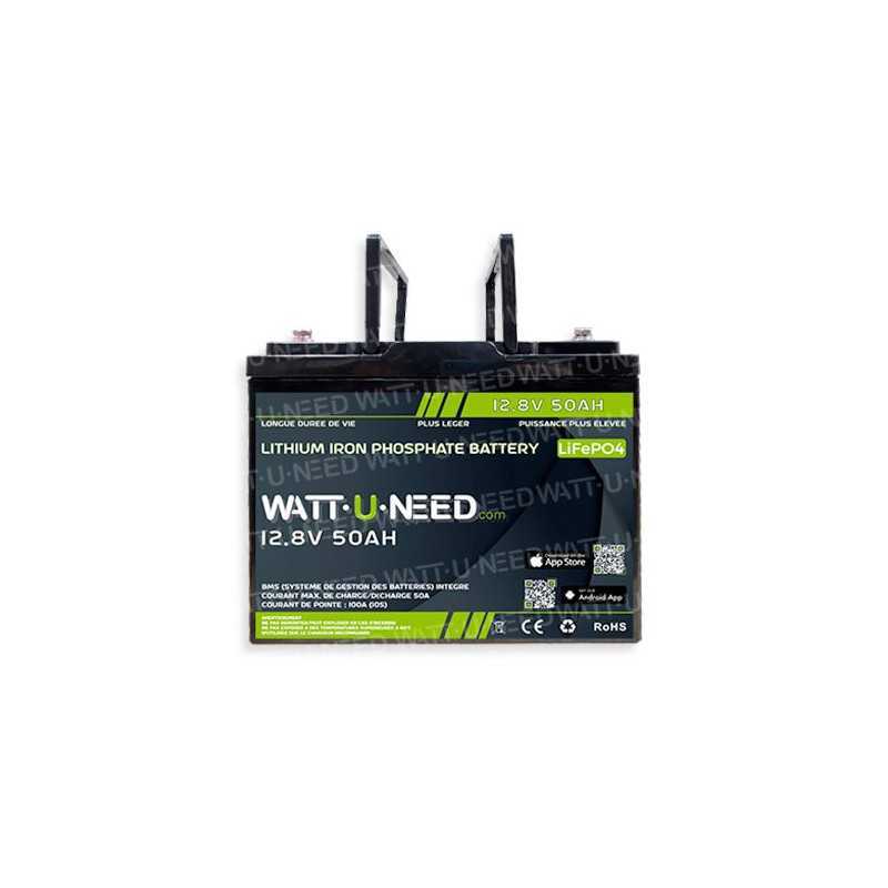 Batterie lithium Wattuneed 12.8V 50Ah  
