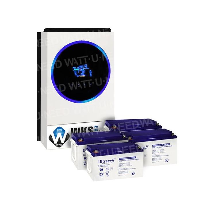 Unterbrechungsschutz-Set WKS EVO III 5 kVA 48V - UPS