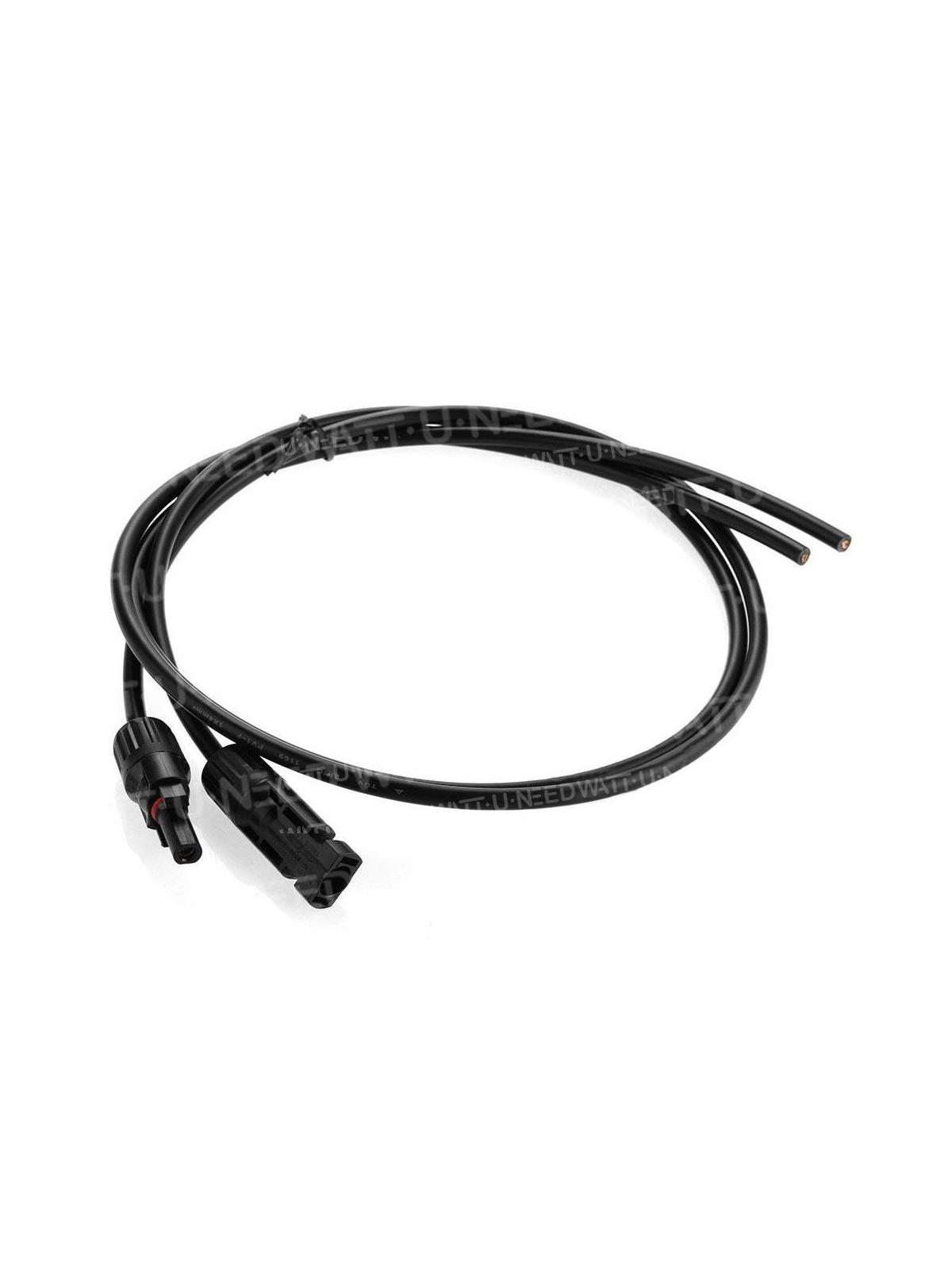 Cable solar 2X4mm2 con Tipo MC4