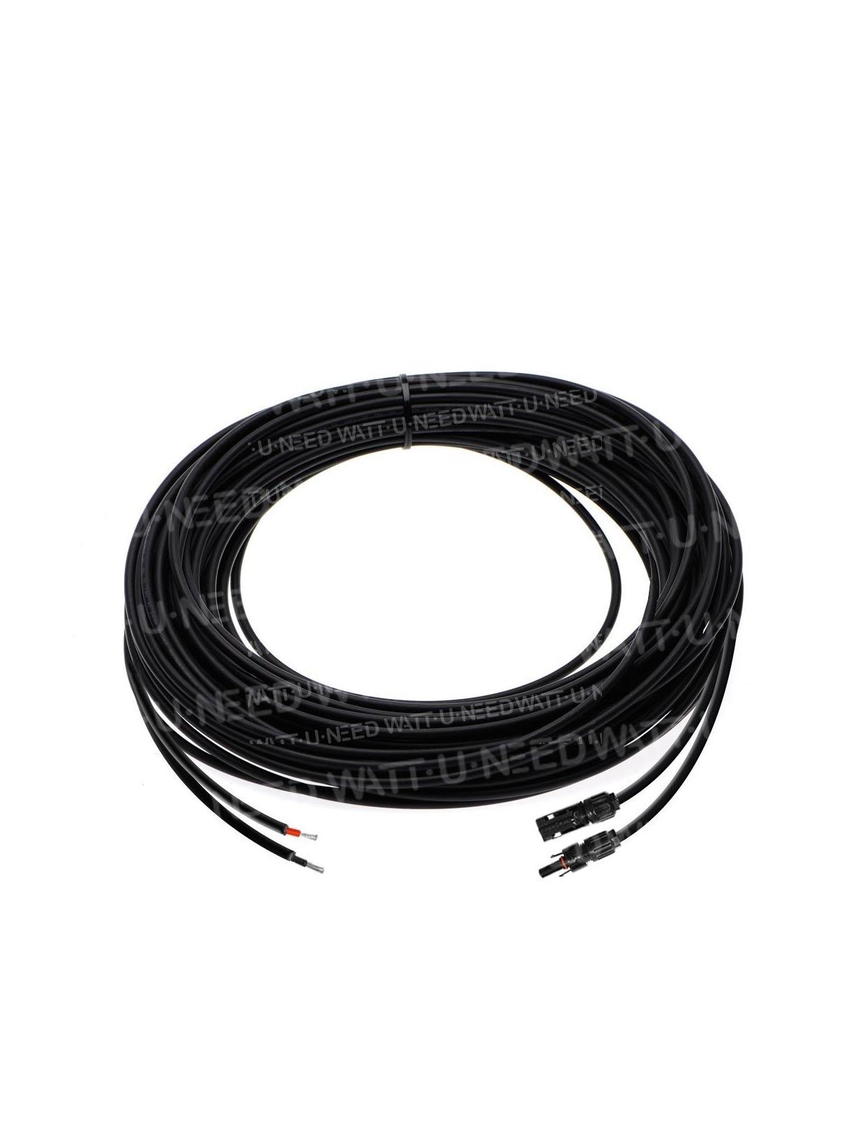 Cable solar 2X4mm2 con Tipo MC4