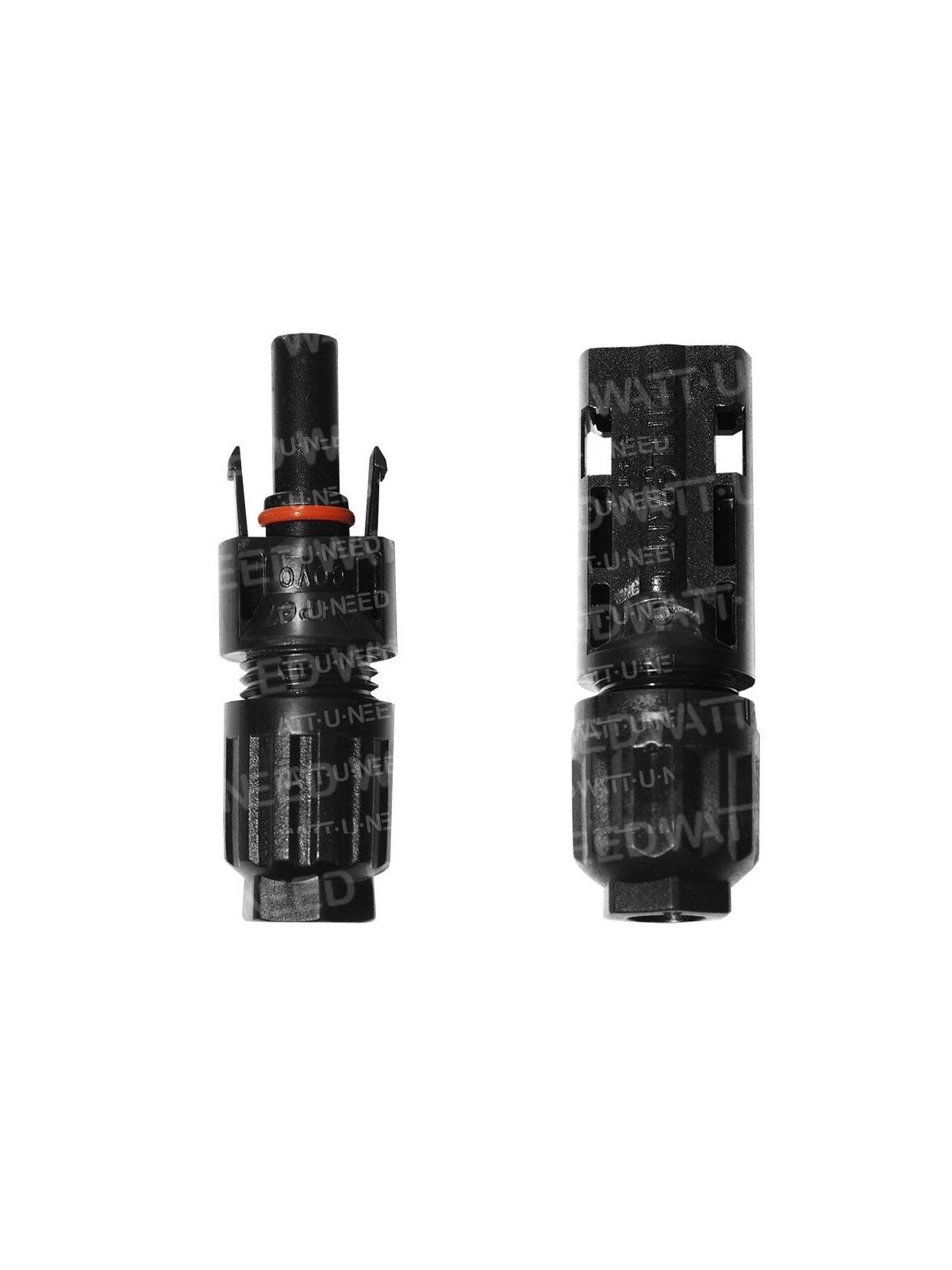 2X4mm2 solar cable with Type MC4