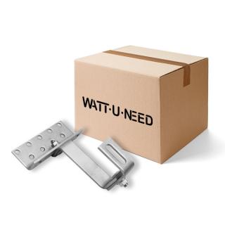 Double-adjustable fixing hook for tile roof X20 - 1 piece