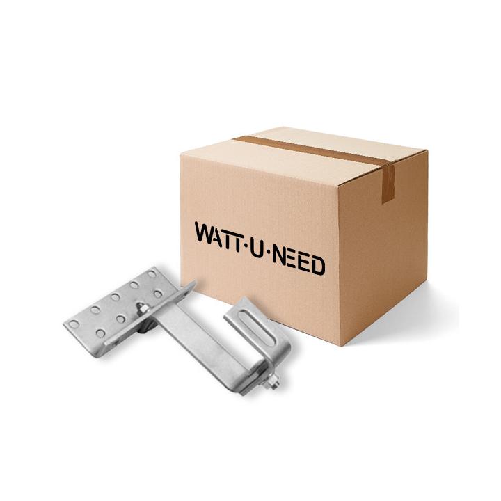 Dubbel verstelbare bevestigingshaak voor pannendak X20 - 1 stuk