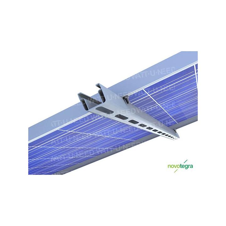 Mounting system for tray roofing