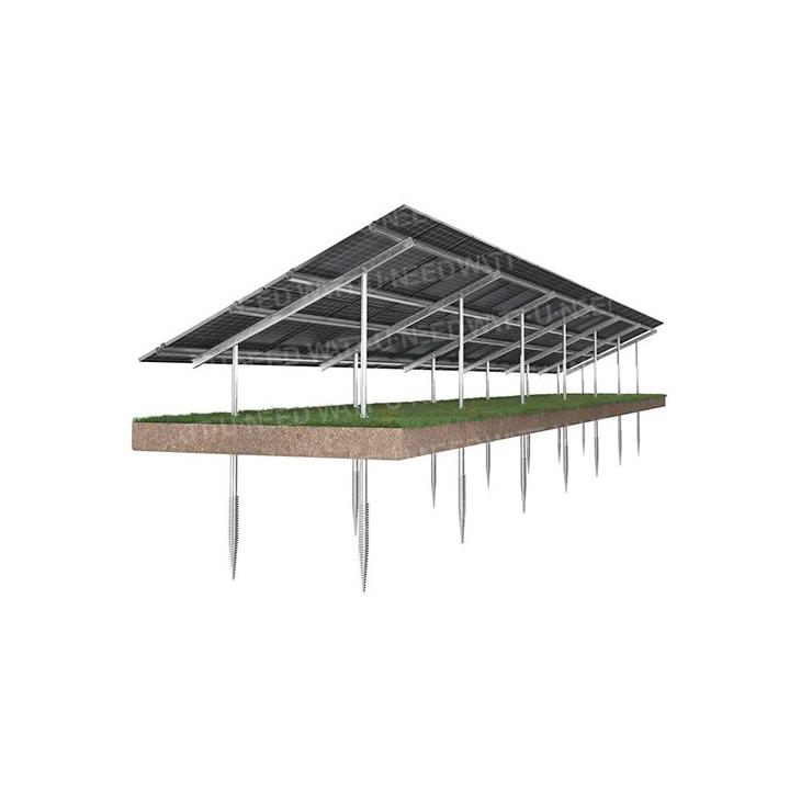 Support double de fixation au sol WS-026M