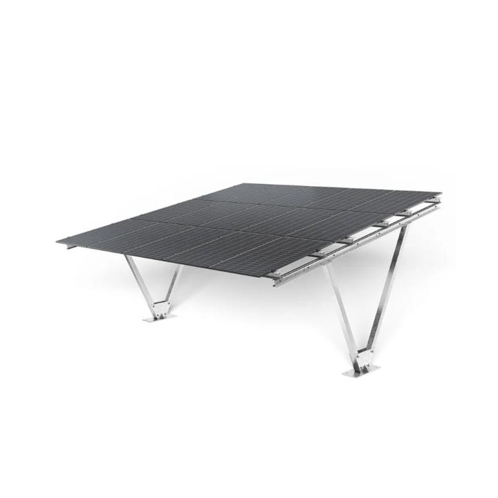 Simple photovoltaic carport